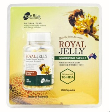 [COSCO代購5] D112982 True Blue 蜂王乳膠囊 160顆 True Blue Royal Jelly 160 CT