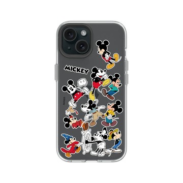 iPhone 15 Clear 透明 - 迪士尼-米奇 Mickey - Sticker-各種米奇