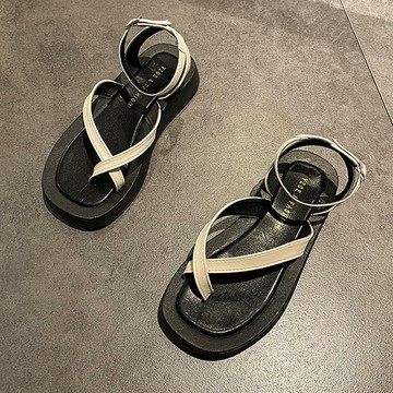 【韓國K.W.】Y6282現貨柔情似水顯瘦涼鞋(涼鞋/娃娃鞋/瘦腿)