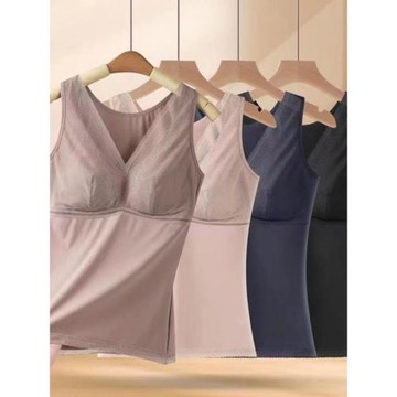 性感帶胸罩吊帶內搭塑身衣女薄款收腹束腰背心式上衣大碼美體內衣