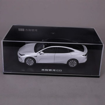 原廠吉利銀河E8 1:18車模型合金全開汽車模型吉利汽車模型擺件【益三和】可開發票