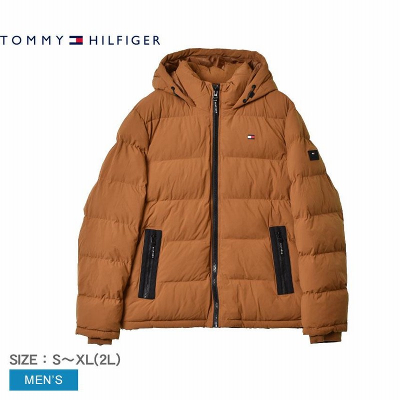 トミーヒルフィガー ダウンジャケット メンズ STRETCH PUFFER JKT