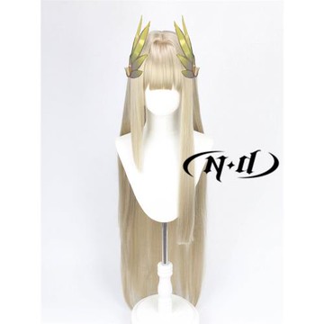 無需修剪！ND家】繆繆 繆爾賽斯 明日方舟 cos假發 仿真大塊頭皮