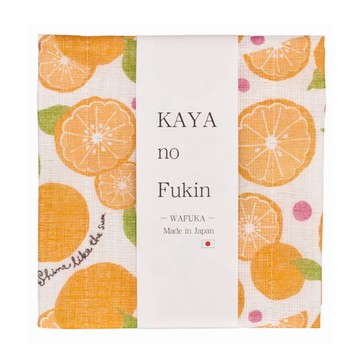 日本Prairie Dog｜超吸水廚房擦拭清潔方巾-柑橘