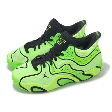 籃球鞋 Jordan Tatum 3 GS 6th Man 大童 女鞋 綠 黑 第六人 氣墊 HV5894-300