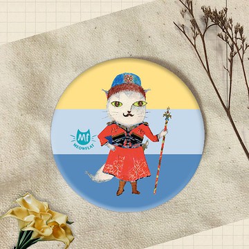 Meowflat 胸章/徽章/別針|貓2.0系列