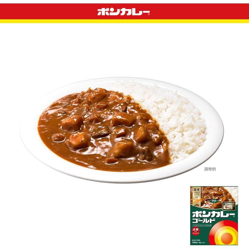 大塚食品 ボンカレーゴールド 大辛 180g×5個 レンジ調理対応