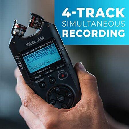 Tascam DR-40X Four Track Handheld Recorder and USB Interface