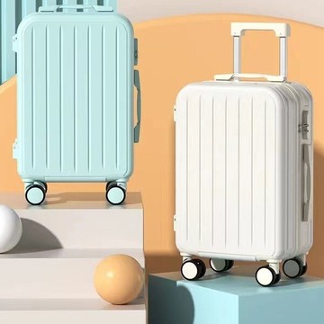 高顏值萬向輪登機行李箱2025新款女學生拉桿箱結實耐用旅行密碼箱