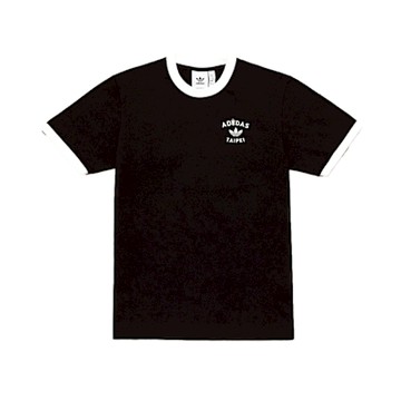 Adidas TPE City Tee 男款 黑色 台北限定款 珍珠奶茶 復古 上衣 運動 休閒 短袖 KE1334