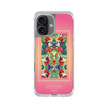 iPhone 17 ClearX (MagSafe 兼容) 晶透白 - Catalina Estrada - Red Jungle