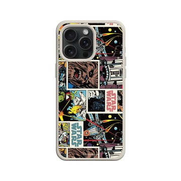 iPhone 15 Pro Max SolidX 貝殼灰 - 迪士尼-星際大戰 Star Wars - 漫畫展開-漫畫系列