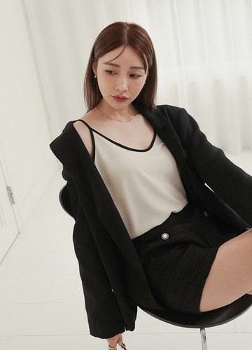 小香雪紡細肩背心