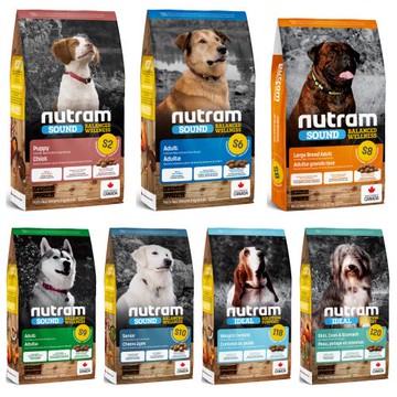 Nutram紐頓 大型成犬 幼犬 成犬 老犬 體重控制犬 三效強化犬 S2 S6 S8 S9 S10 I18 I20  -   11.4KG