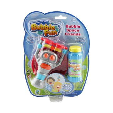 Bubble Fun 電動泡泡機 趣味玩具  迷你機器人  1組