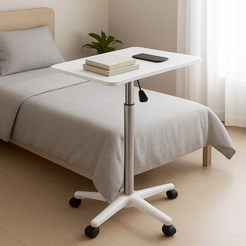 【AOTTO】簡約移動升降床邊桌(FT-302)