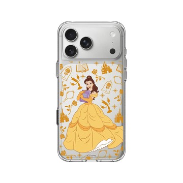 iPhone 17 Pro Max Clear Case（相機按鈕） 透明 - 迪士尼-公主系列 Disney Princess - 迪士尼公主 - 貝兒