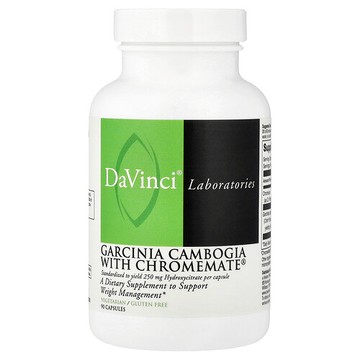 DaVinci Laboratories, 藤黃果和多聚煙酸鉻，90 粒膠囊