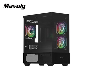 Mavoly 松聖 4070+ 電腦機殼(黑色)