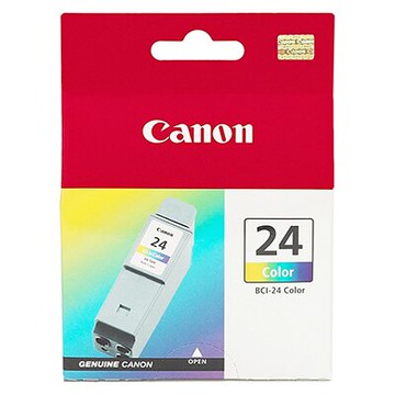 【文具通】Canon 佳能 原廠 墨水匣 墨水夾 BCI-24 彩 1入 R1010312【APP滿額下單10%點數(單一帳號最高5000點)】1/31止