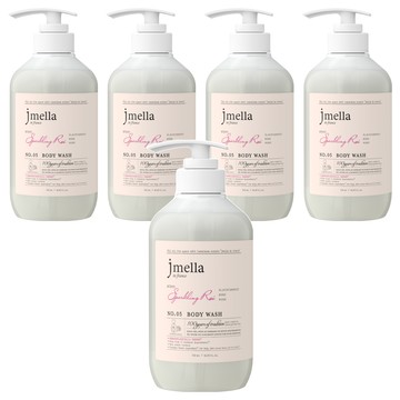 jmella 法式漫舞香水沐浴乳 No.05 Sparkling Rose  500ml  5瓶