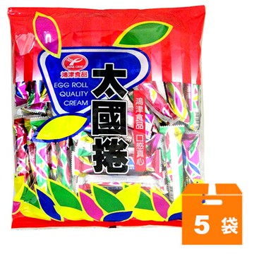 鴻津食品太國捲(袋)350g(5入)/箱【康鄰超市】
