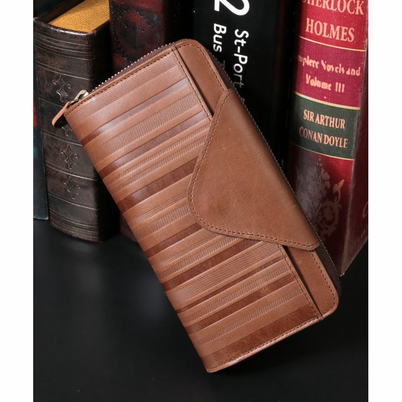 カッズ 財布 長財布 メンズ スマホが入る財布 本革 レザー 多機能 大容量 ラウンドファスナー ギャルソン財布 ギガウォレット Vacua メンズ ブラウン F Kazzu 通販 Lineポイント最大1 0 Get Lineショッピング