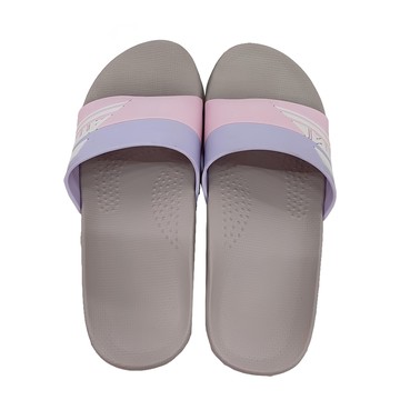 ATTA 運動風圖紋室外拖鞋  粉紫色  250mm