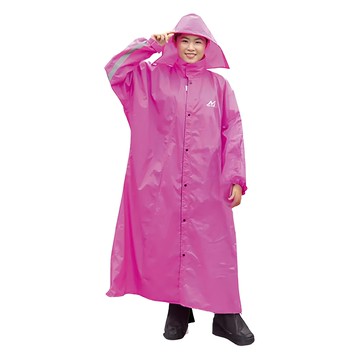 Moto cap 鈦鴻 內斜開風雨衣 M303  粉色  2XL