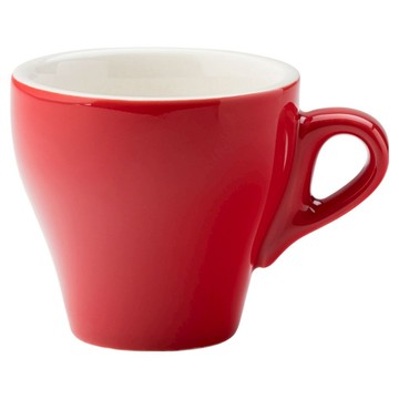 Utopia 瓷製濃縮咖啡杯 180ml  1個  紅色