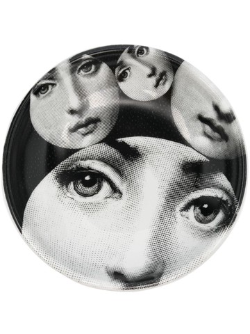 Fornasetti - Tema e Variazioni n.242 ashtray - unisex - ceramic - One Size - White