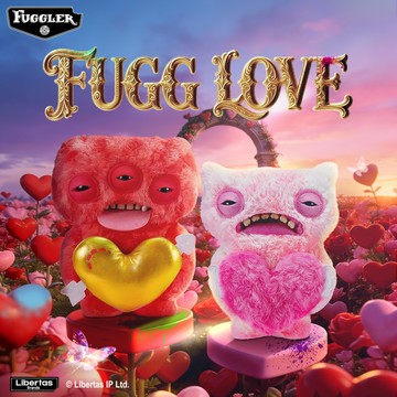 E哥❤現貨Fuggler官方正版放克牙寶毛絨玩偶愛心怪獸系列醜萌搞怪潮玩公仔預售