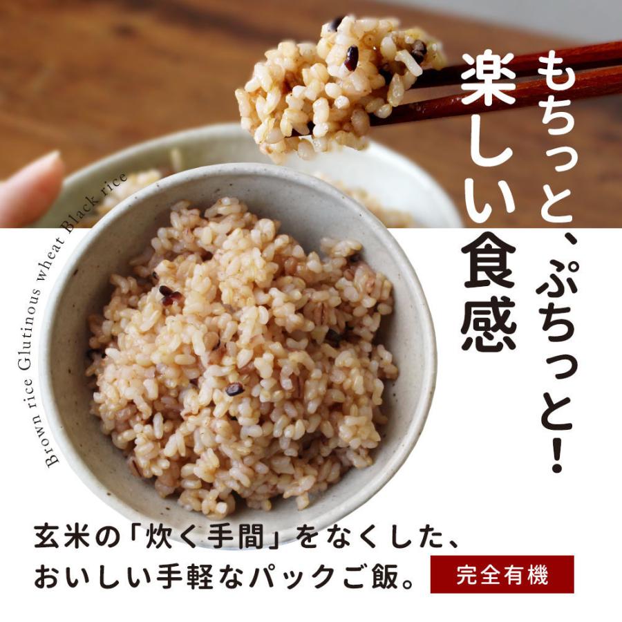 100%有機原料 玄米レトルトパックご飯 160g×5個 送料無料 おにぎり お弁当 TSG