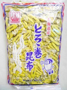 中山食品工業　とろろ巻昆布１ｋｇ*１袋