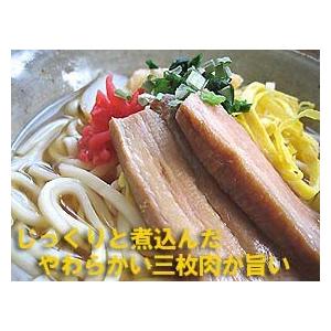 沖縄そば2人前　保存料なしで賞味期限が15日　ゆで麺・L麺　│サン食品│