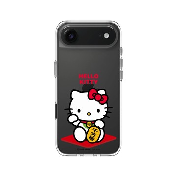 iPhone Air Clear Case（相機按鈕） 透明 - 三麗鷗-Hello Kitty - 幸運招財貓