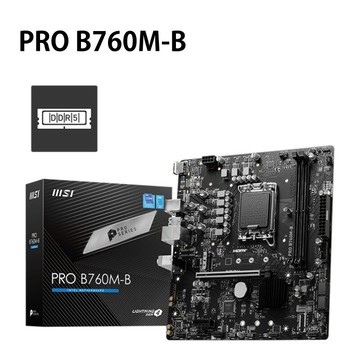 【享最高折300】MSI 微星 PRO B760M-B 主機板