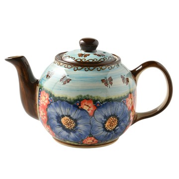 波蘭陶 水澤花坊系列 茶壺 1L