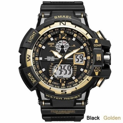 Womage メンズスポーツ腕時計 海外トップブランド デジタルデュアルタイム 50m防水 ファッション ミリタリー 複数カラー有 通販 Lineポイント最大get Lineショッピング