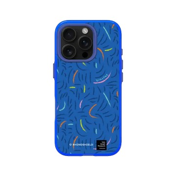 iPhone 16 Pro JellyTint 激光藍 - Van Gogh Museum - 現代素描 - 筆觸