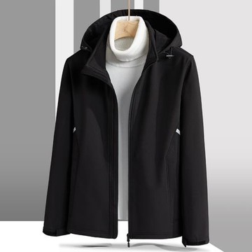 戶外沖鋒軟殼衣男女情侶款秋冬季加絨外套搖粒絨衛衣開衫抓絨夾克