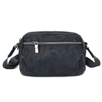 J II 斜背包 暮光大容量尼龍斜背包-星星灰-8110-14