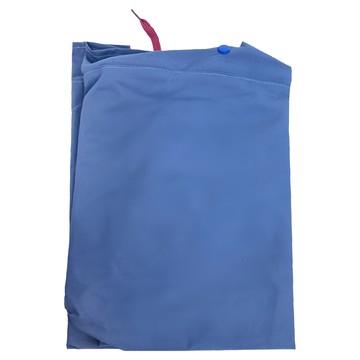 Funtaitui 超輕量加長風衣式時尚風雨衣  FREE  藍色