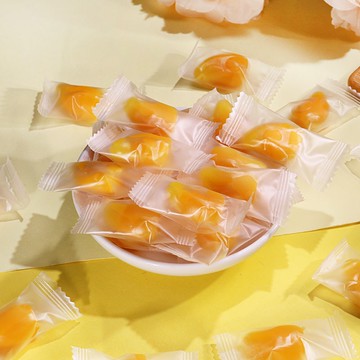 ✿台灣熱銷✿零食 水果糖 QQ糖 芒果 軟糖【剝皮軟糖】網紅趣味剝皮芒果口味造型軟糖扒皮青熟芒果酸甜QQ水果味糖零食批發