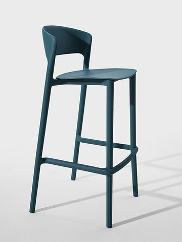 西班牙進口輕奢吧椅設計師戶外吧凳休閑Africa吧臺凳子簡約高腳椅