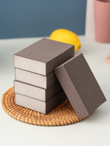 廚房魔力擦金剛砂海綿擦鍋底除銹神器去黑垢污漬油污油漬擦鍋除垢