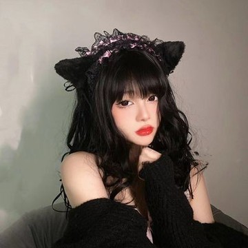 【台灣有貨】實拍 Cosplay可愛蕾絲貓耳女僕頭箍羅莉塔lolita頭飾貓耳甜美女僕髮箍