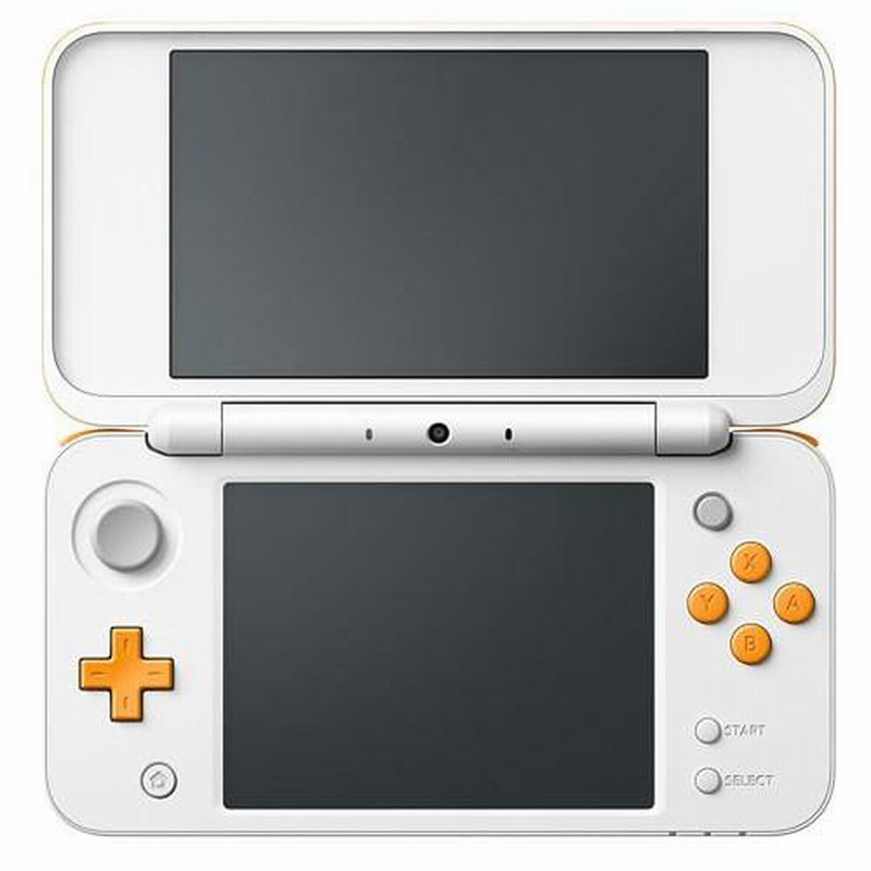 任天堂 Nintendo Newニンテンドー2DS LL ホワイト×オレンジ New 2DSLL ...