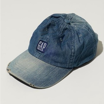 FREAK'S STORE × GAP聯名 LOGO CAP丹寧布棒球帽