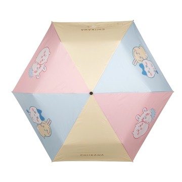 【Chiikawa】吉伊卡哇黑膠自動傘-粉彩 CH00B05F